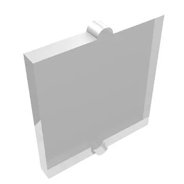 Glass for Window 1 x 2 x 2 Flat