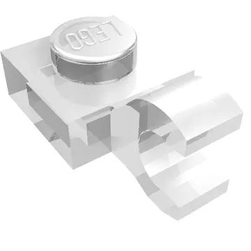 Plate Special 1 x 1 with Clip Horizontal [Thick Open O Clip]