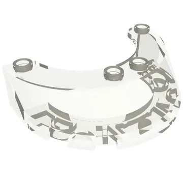 Windscreen 4 x 6 x 1 Round
