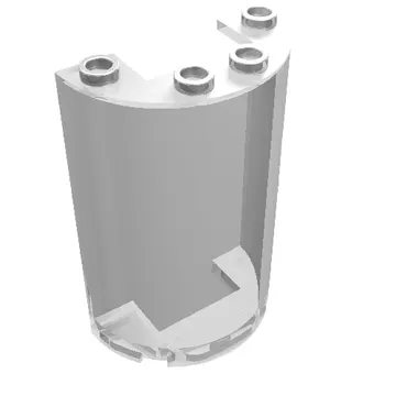 Cylinder Half 2 x 4 x 5 with 1 x 2 cutout