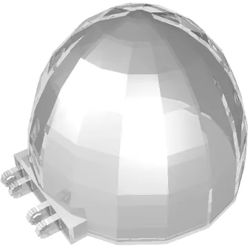 Windscreen 8 x 8 x 5 Dome with Dual 2 Fingers