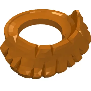 Minifig Neckwear Beard, Short