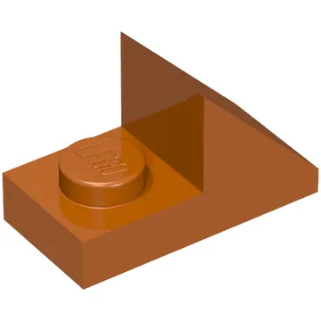 Brick Sloped 45° 2 x 1 with 2/3 Cutout [New Version]