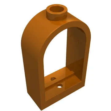 Window 1 x 2 x 2 2/3 with Rounded Top