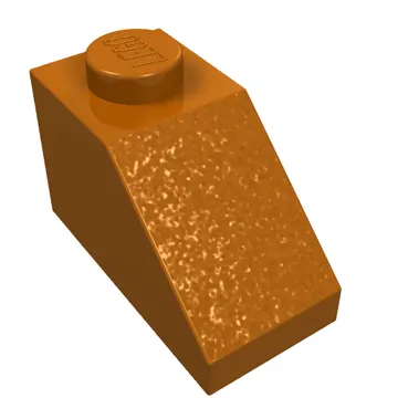 Brick Sloped 45° 2 x 1 with Bottom Pin