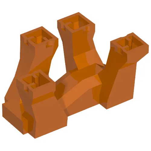 Animal / Creature Body Part, Dinosaur, Triceratops / Stegosaurus / Three-Headed Dog Legs