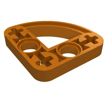 Technic Beam 3 x 3 L-Shape with Quarter Ellipse Thin