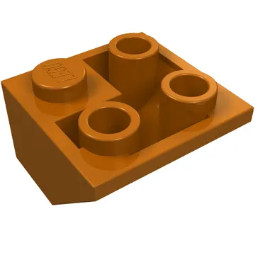 Brick Sloped Inverted 45° 2 x 2 Double Convex