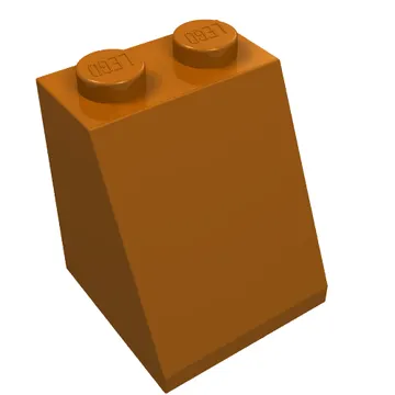 Brick Sloped 65° 2 x 2 x 2 with Bottom Tube
