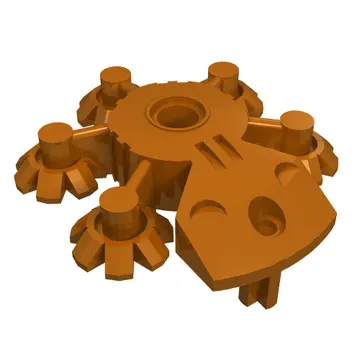 Large Figure Shield 5 x 5 with Gear Tips