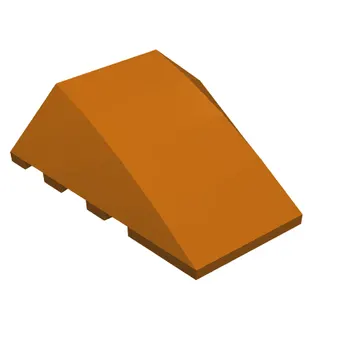 Brick Wedged, Curved 4 x 4 No Top Studs