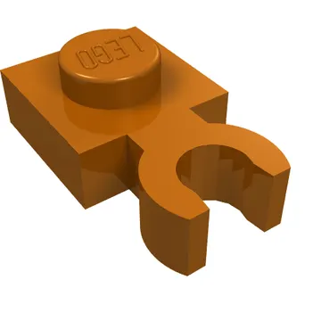 Plate Special 1 x 1 with Clip Vertical [Thick Open O Clip]