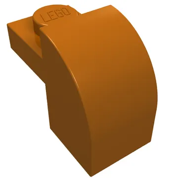 Brick Curved 1 x 2 x 1 1/3 with Curved Top