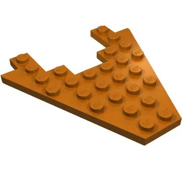Wedge Plate 8 x 8 with 3 x 4 Cutout