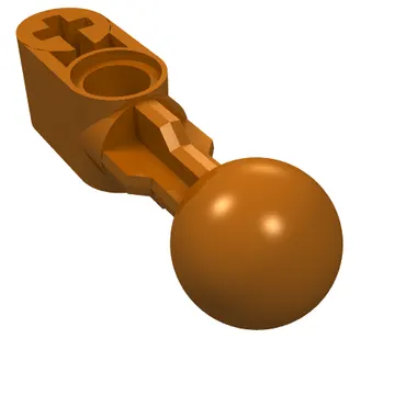 Technic Beam 1 x 2 with Ball Joint Straight, Smooth Ball