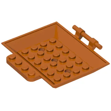 Plate Special 6 x 8 x 1 with Bar, Holes, Door
