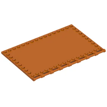 Plate Special 10 x 16 with Studs on Edges and Bar Handles on 1 Side