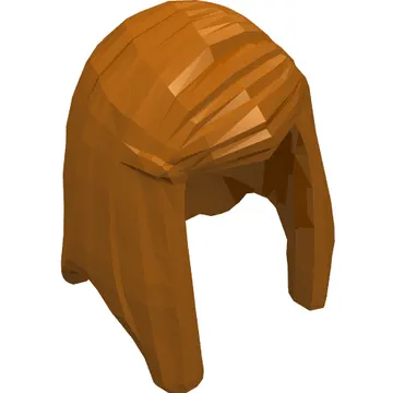 Hair Long Smooth with Bangs Swept to the Right