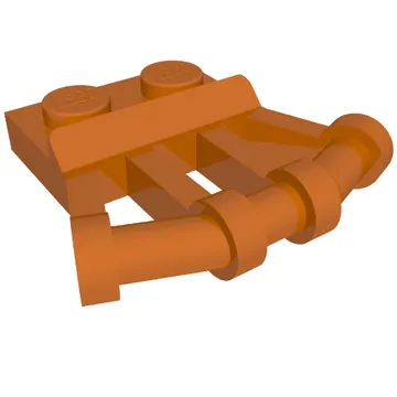 Plate Special 1 x 2 with Angled Handles on Side