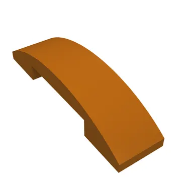 Brick Curved 4 x 1 Double with No Studs