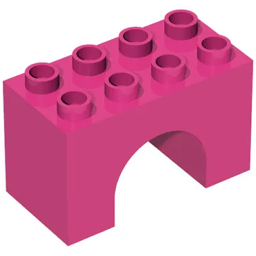 Duplo Brick 2 x 4 x 2 Arch