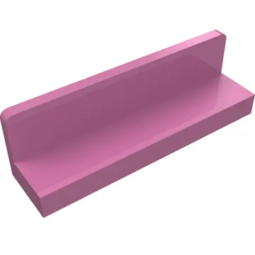 Panel 1 x 4 x 1 with Rounded Corners [Thin Wall]