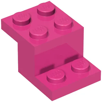 Bracket 3 x 2 x 1 1/3 with Pin Bottom