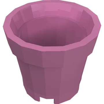 Bucket without Handle Holes - 4 Holes in Bottom