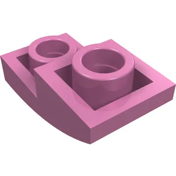 Brick Curved Inverted 2 x 1