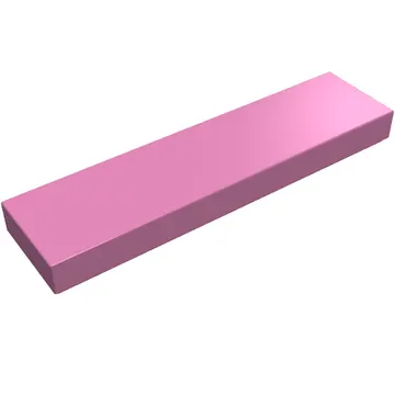 Tile 1 x 4 with Groove