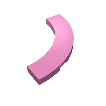 Tile 4 x 4 Curved, Macaroni