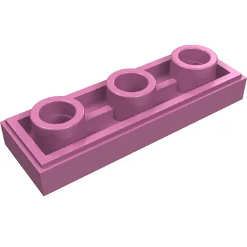 Tile Special 1 x 3 Inverted with Center Hole