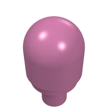 Light Cover 1 x 1 Round with Internal Bar / Bionicle Barraki Eye