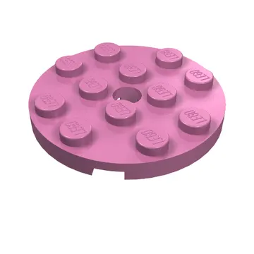 Plate Round 4 x 4 with Pin Hole