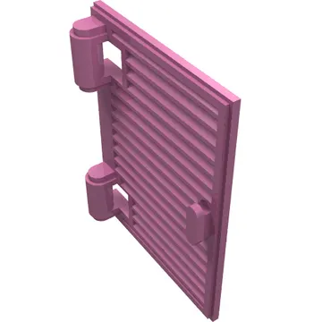 Window 1 x 2 x 3 Shutter with Hinges and Handle