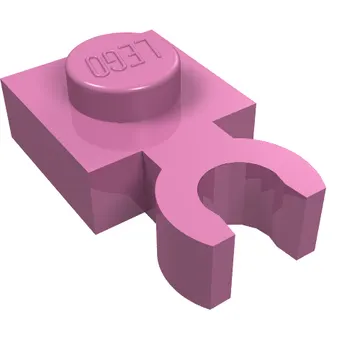 Plate Special 1 x 1 with Clip Vertical [Thick Open O Clip]