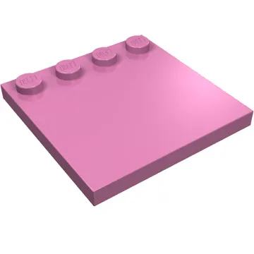 Plate Special 4 x 4 with Studs on One Edge [Plain]