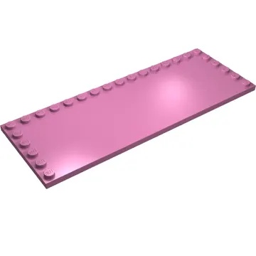 Plate Special 6 x 16 with Studs on 3 Edges