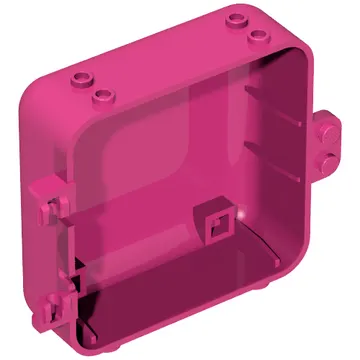 Pod, Square 3 x 8 x 6 2/3 [Female]
