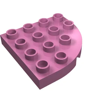 Duplo Plate Round Corner 4 x 4