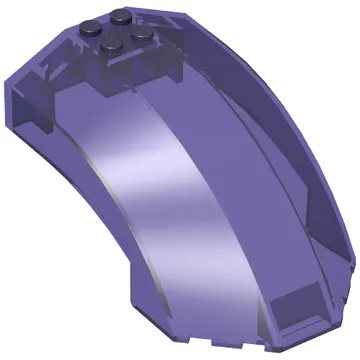 Windscreen 6 x 10 x 4 Curved