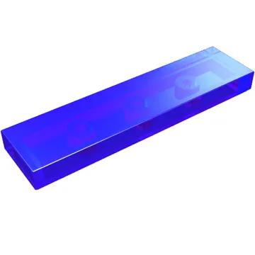 Tile 1 x 4 with Groove