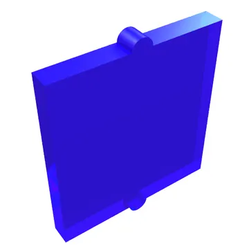 Glass for Window 1 x 2 x 2 Flat
