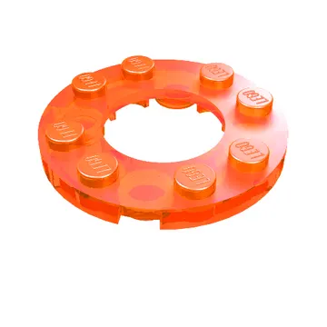 Plate Round 4 x 4 with 2 x 2 Round Opening