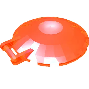 Dish 6 x 6 Inverted - No Studs with Handle