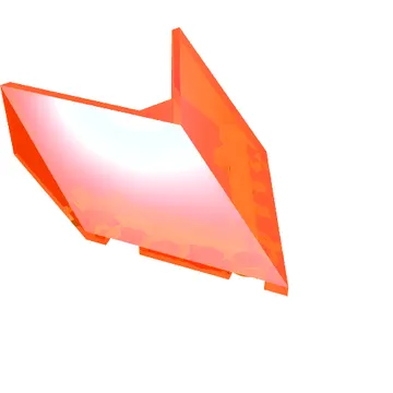 Windscreen 6 x 4 x 1 1/3 Pointed