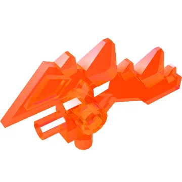 Weapon Blade with Spikes and Two Bars