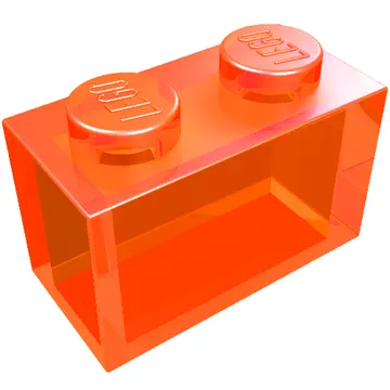 Brick 1 x 2 without Bottom Tube
