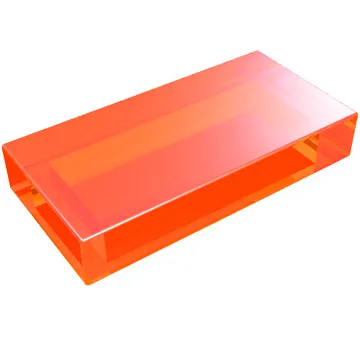 Tile 1 x 2 with Groove