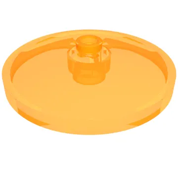 Dish 4 x 4 Inverted with Open Stud [Radar]